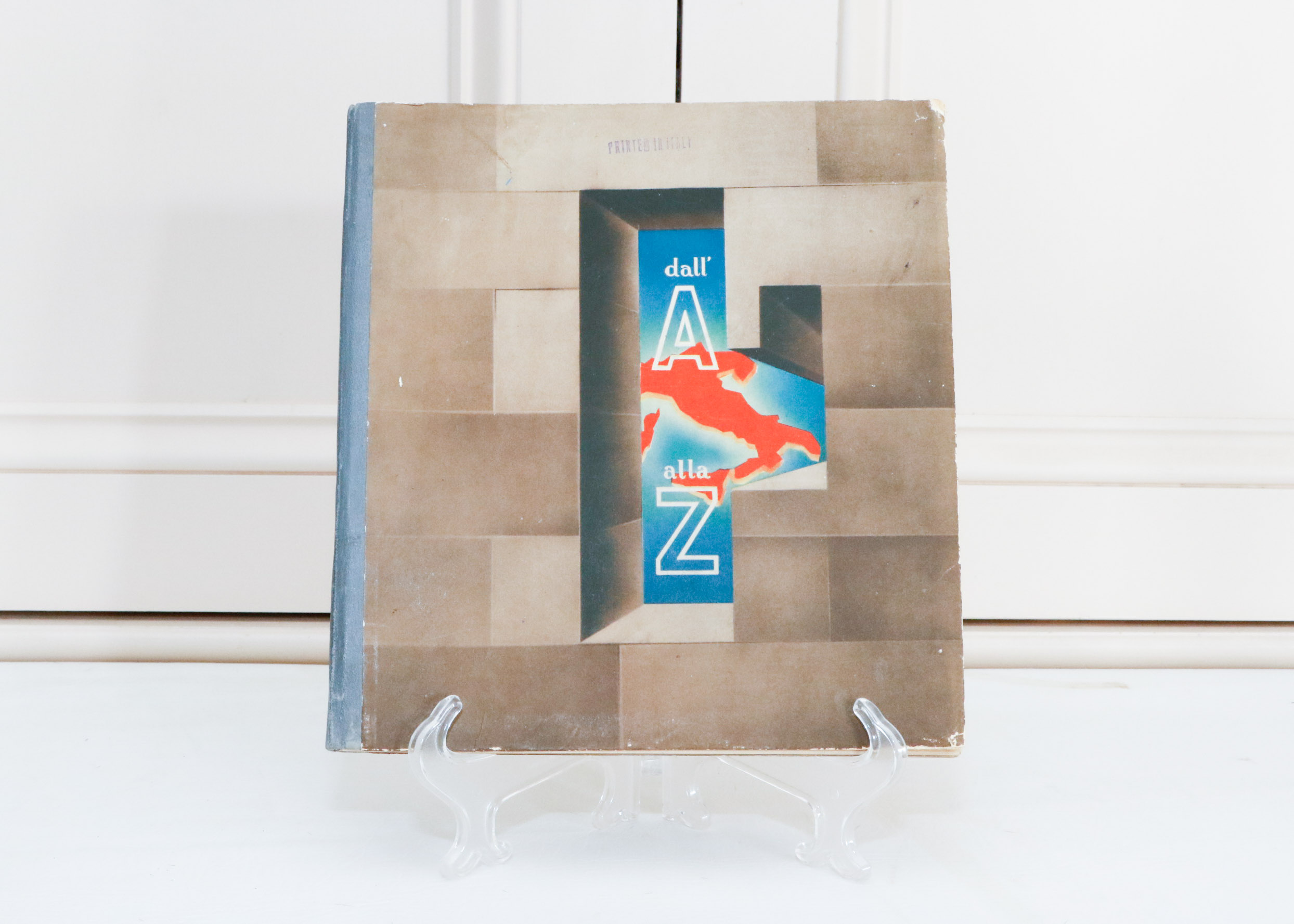 1930 "Dall' A alla Z" Fascist Party Poetry with Graphics Book