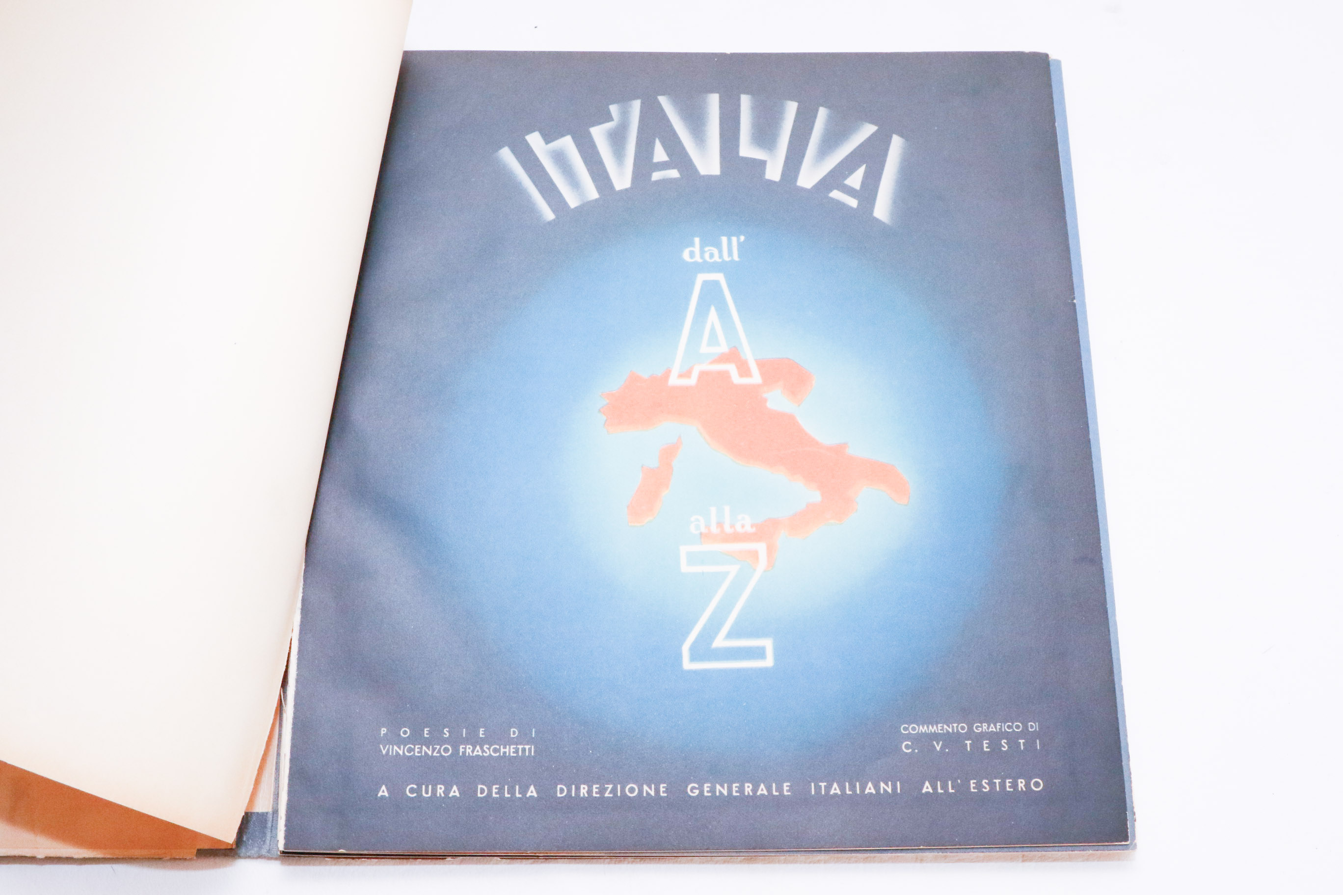 1930 "Dall' A alla Z" Fascist Party Poetry with Graphics Book