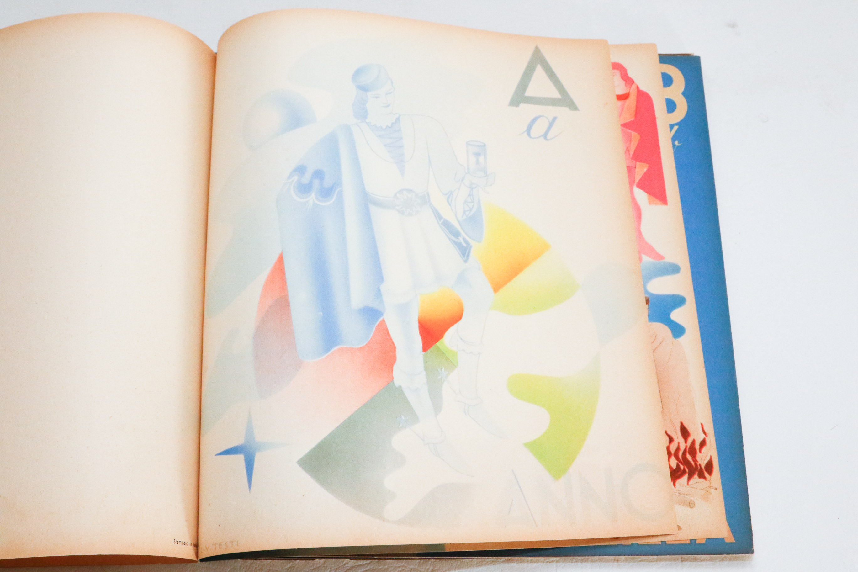 1930 "Dall' A alla Z" Fascist Party Poetry with Graphics Book