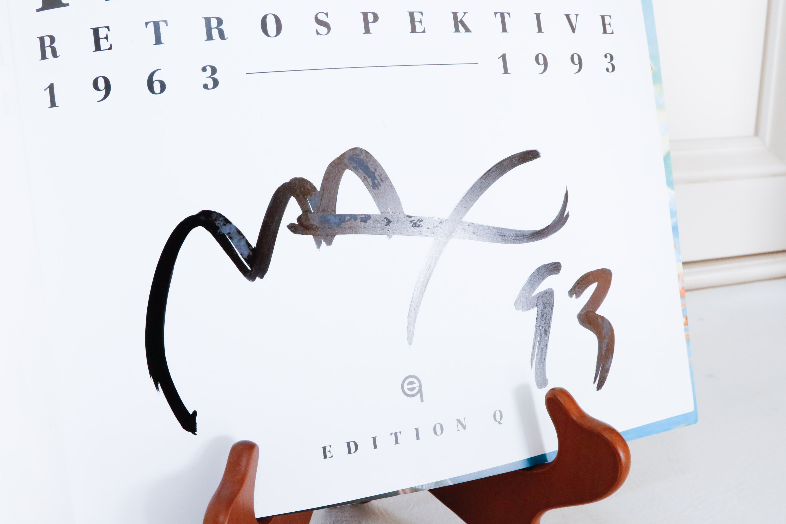 Book "Retrospektive" Signed by Peter Max