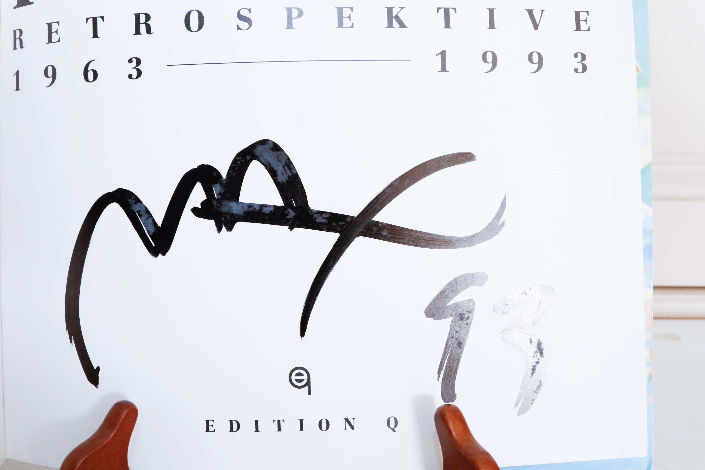 Book "Retrospektive" Signed by Peter Max