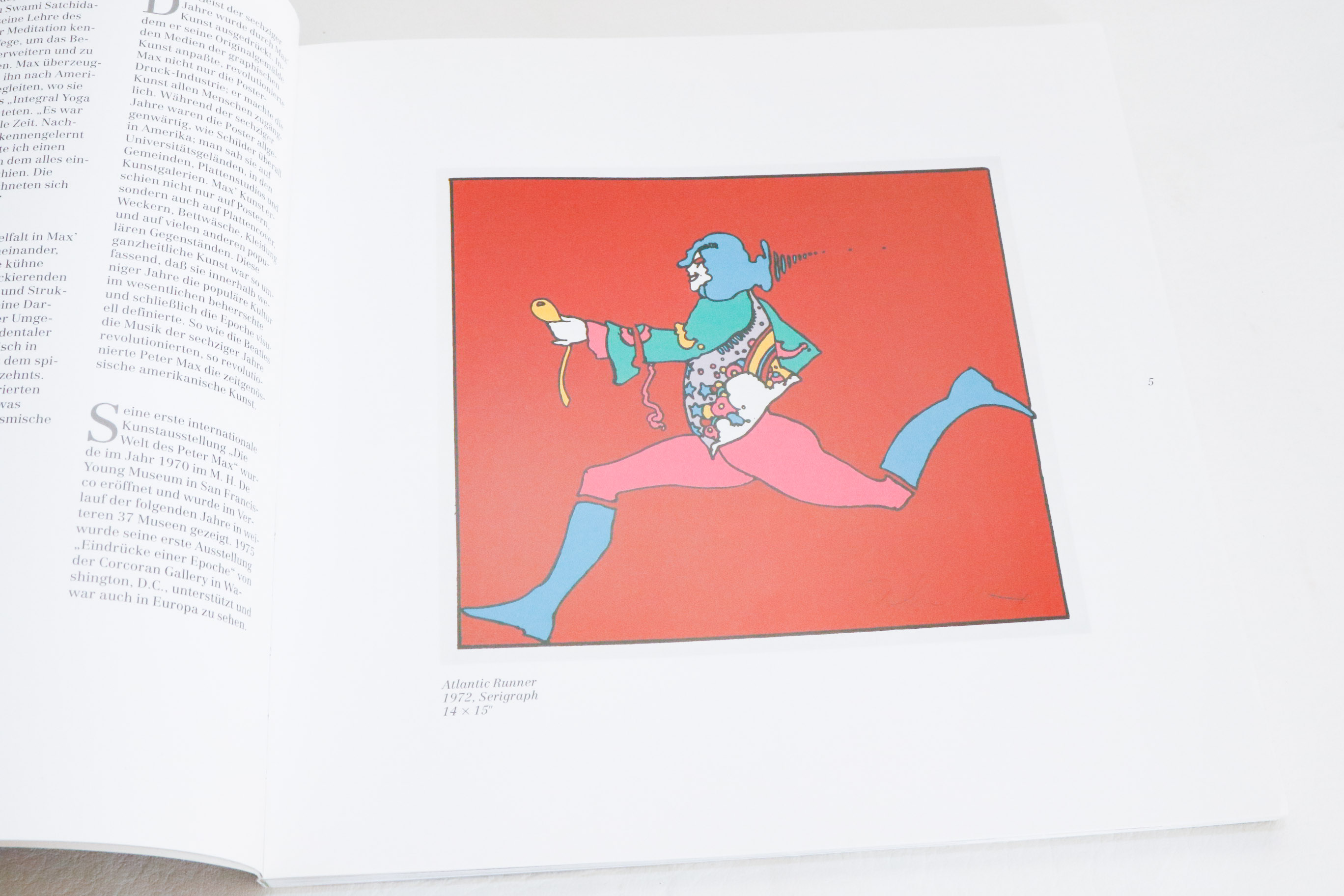 Book "Retrospektive" Signed by Peter Max