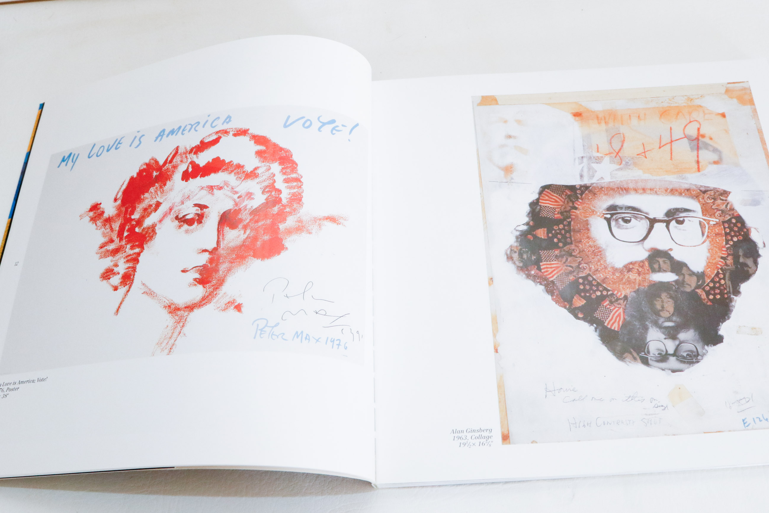 Book "Retrospektive" Signed by Peter Max