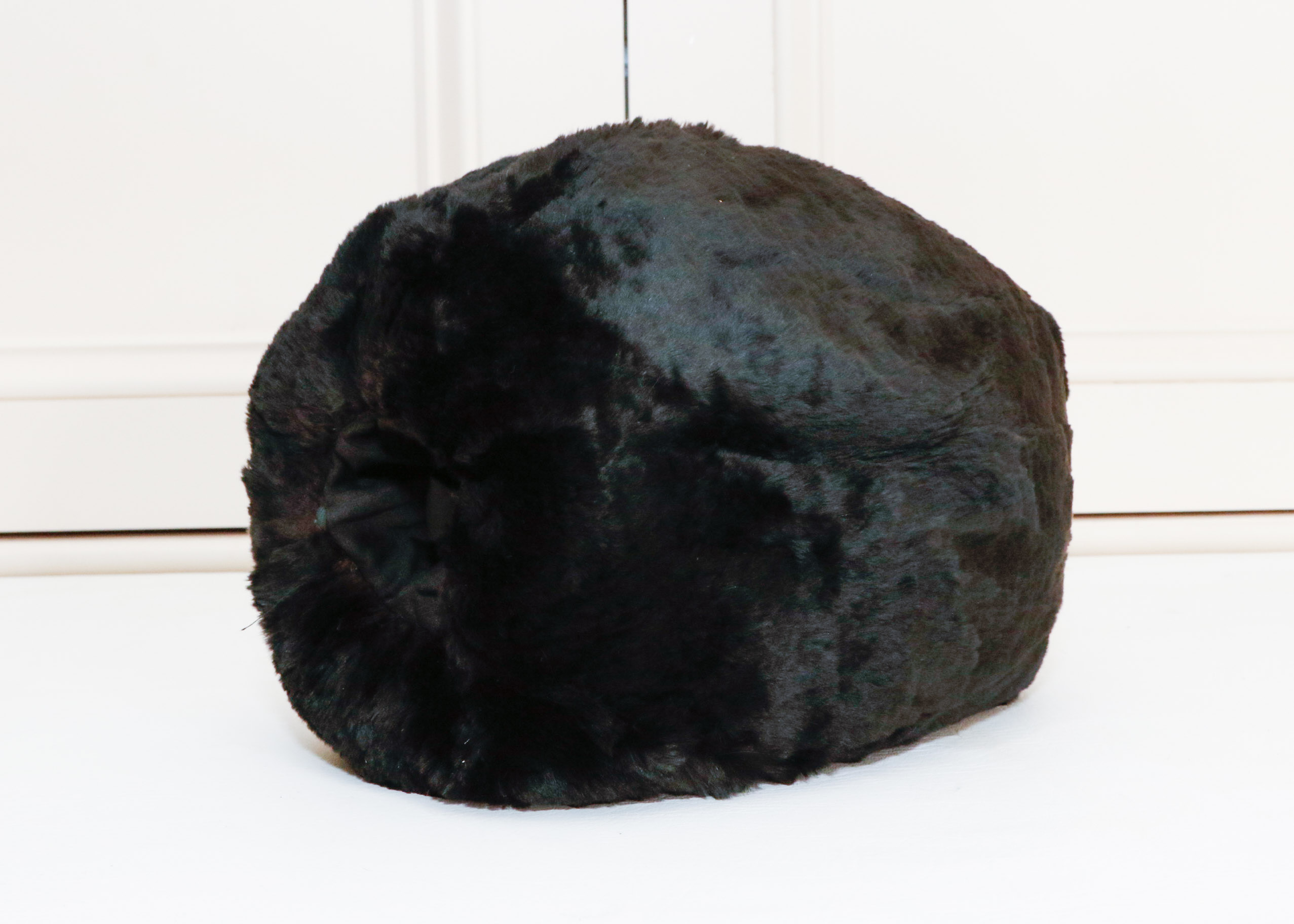 Black Sheared Mink Hand Muff