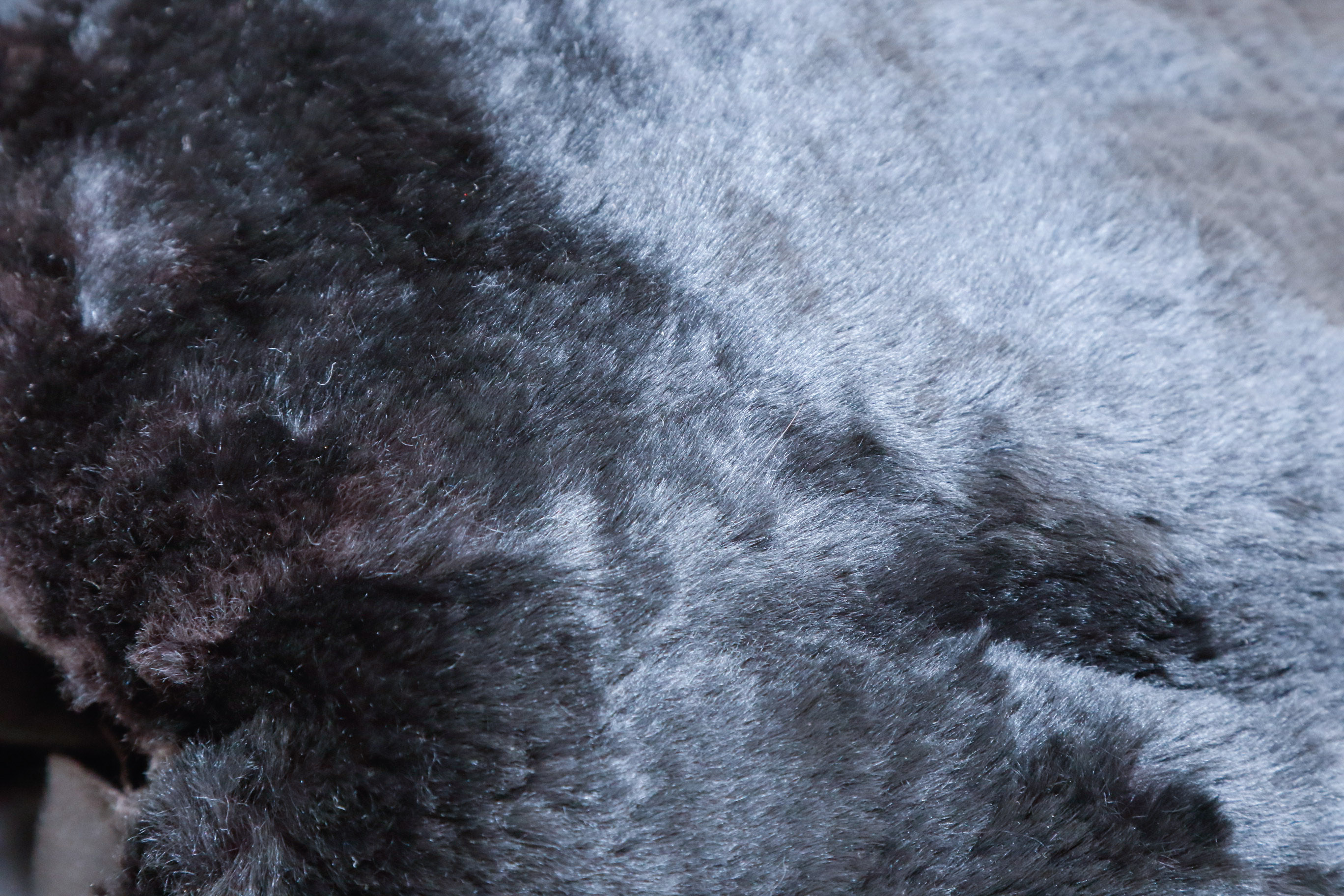 Black Sheared Mink Hand Muff