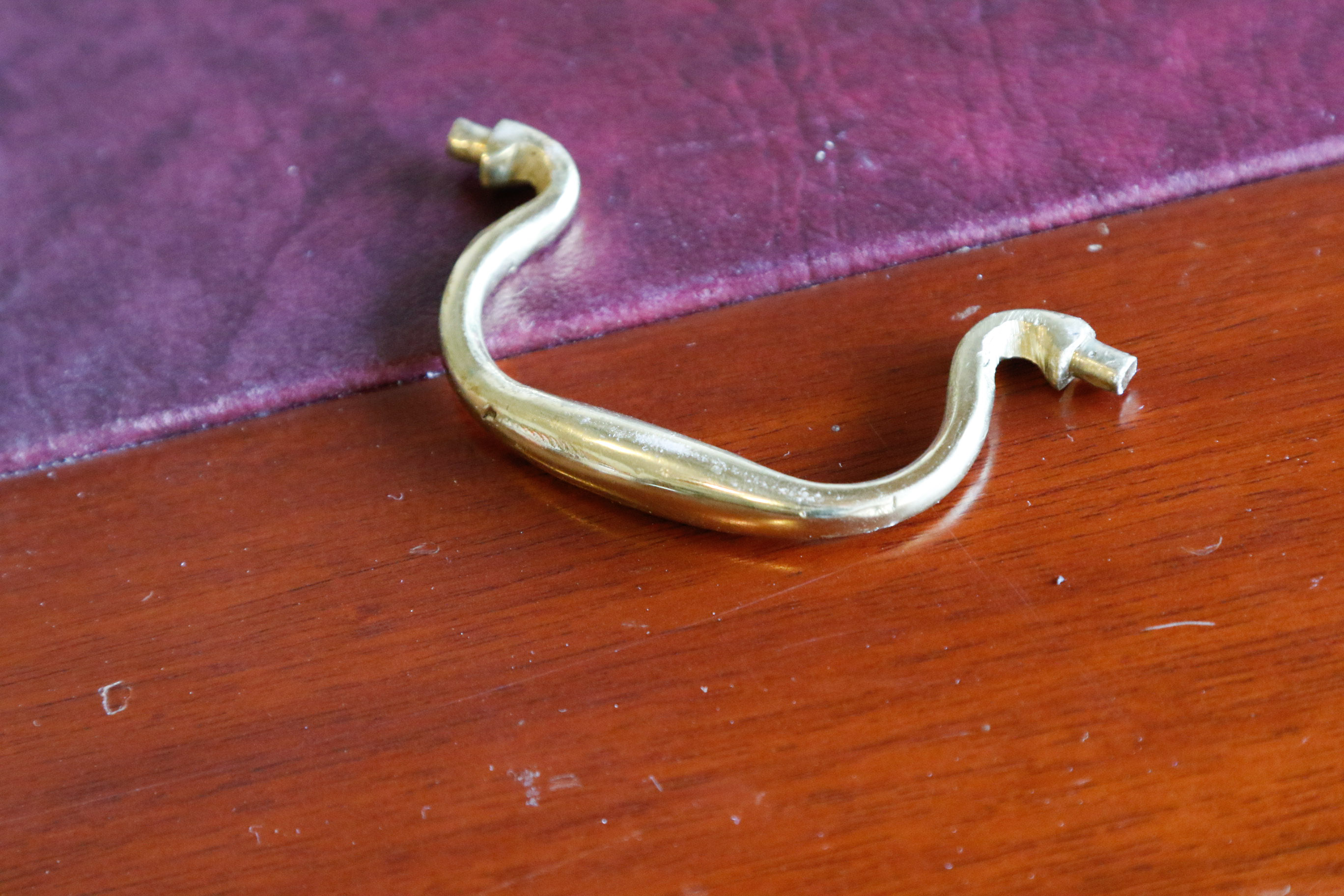 Sapele Mahogany Partner's Desk