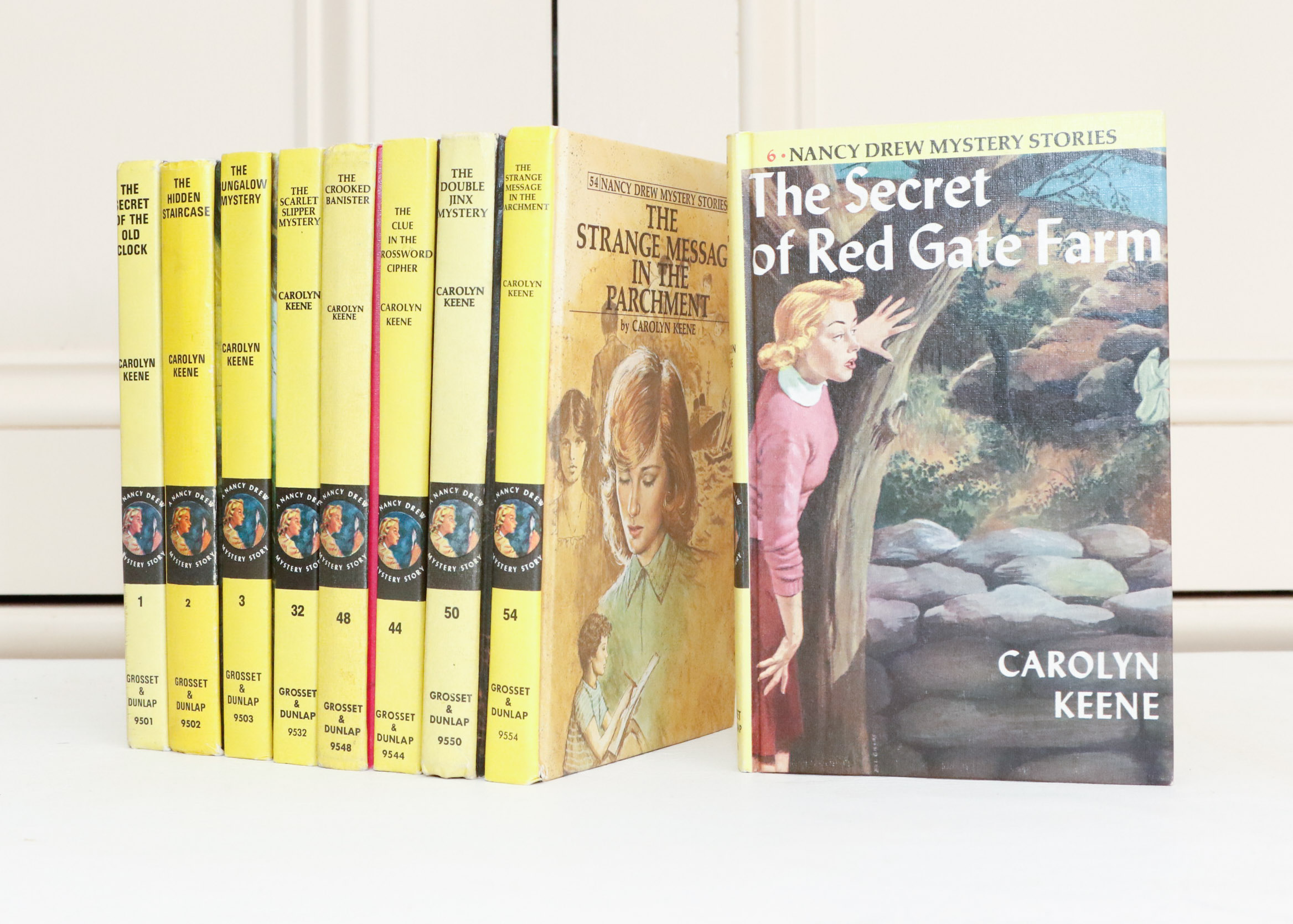 Signed Copy of "The Girl Sleuth" and 9 Nancy Drew Books