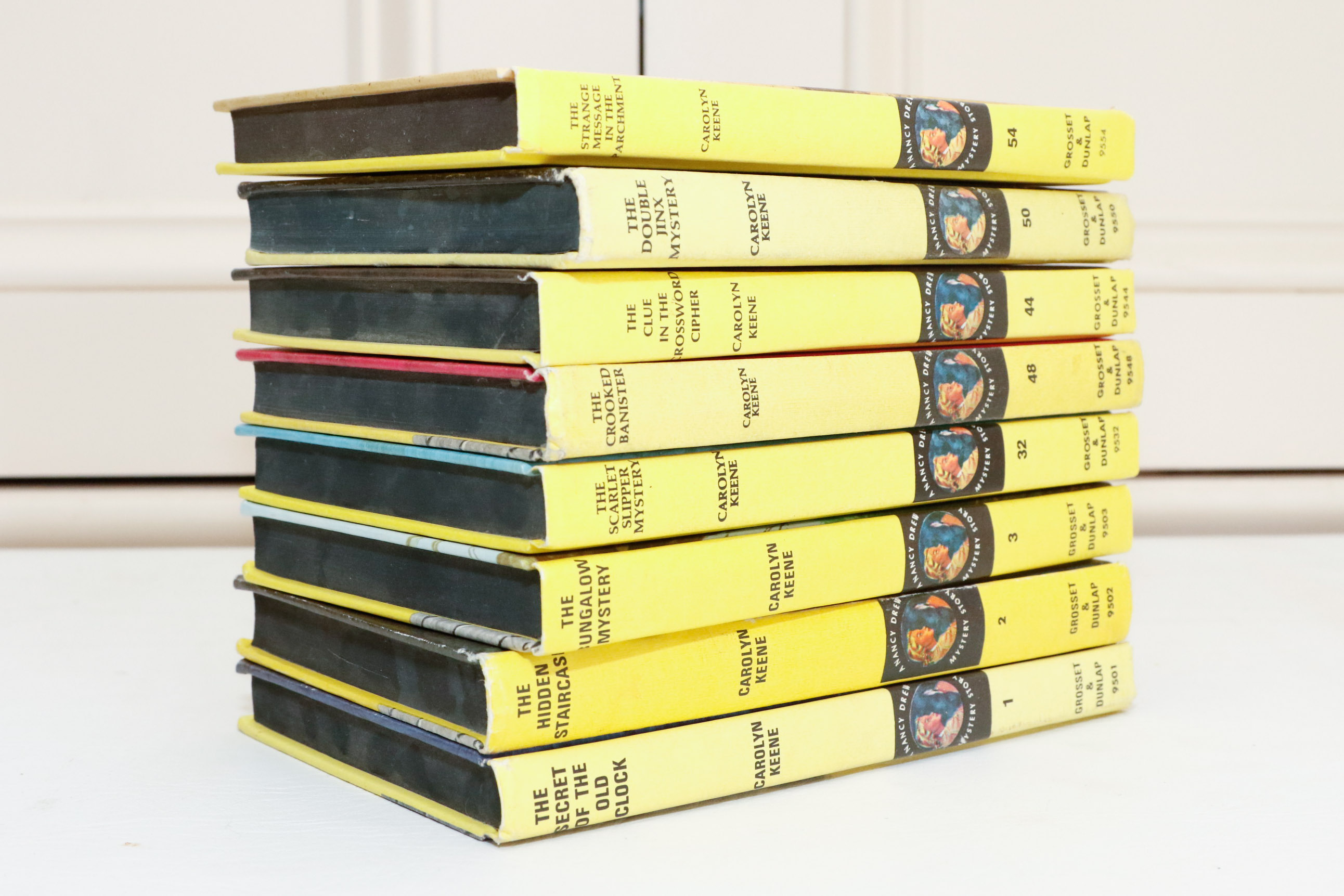 Signed Copy of "The Girl Sleuth" and 9 Nancy Drew Books