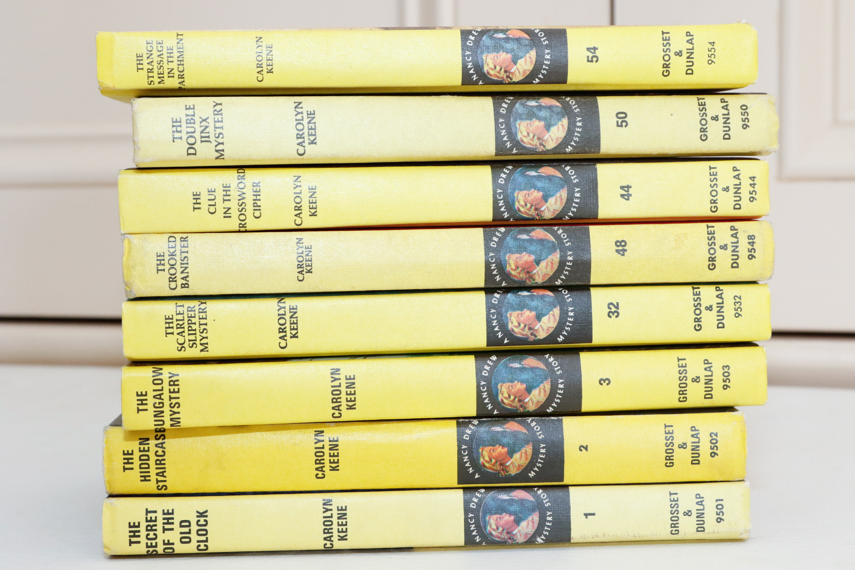 Signed Copy of "The Girl Sleuth" and 9 Nancy Drew Books