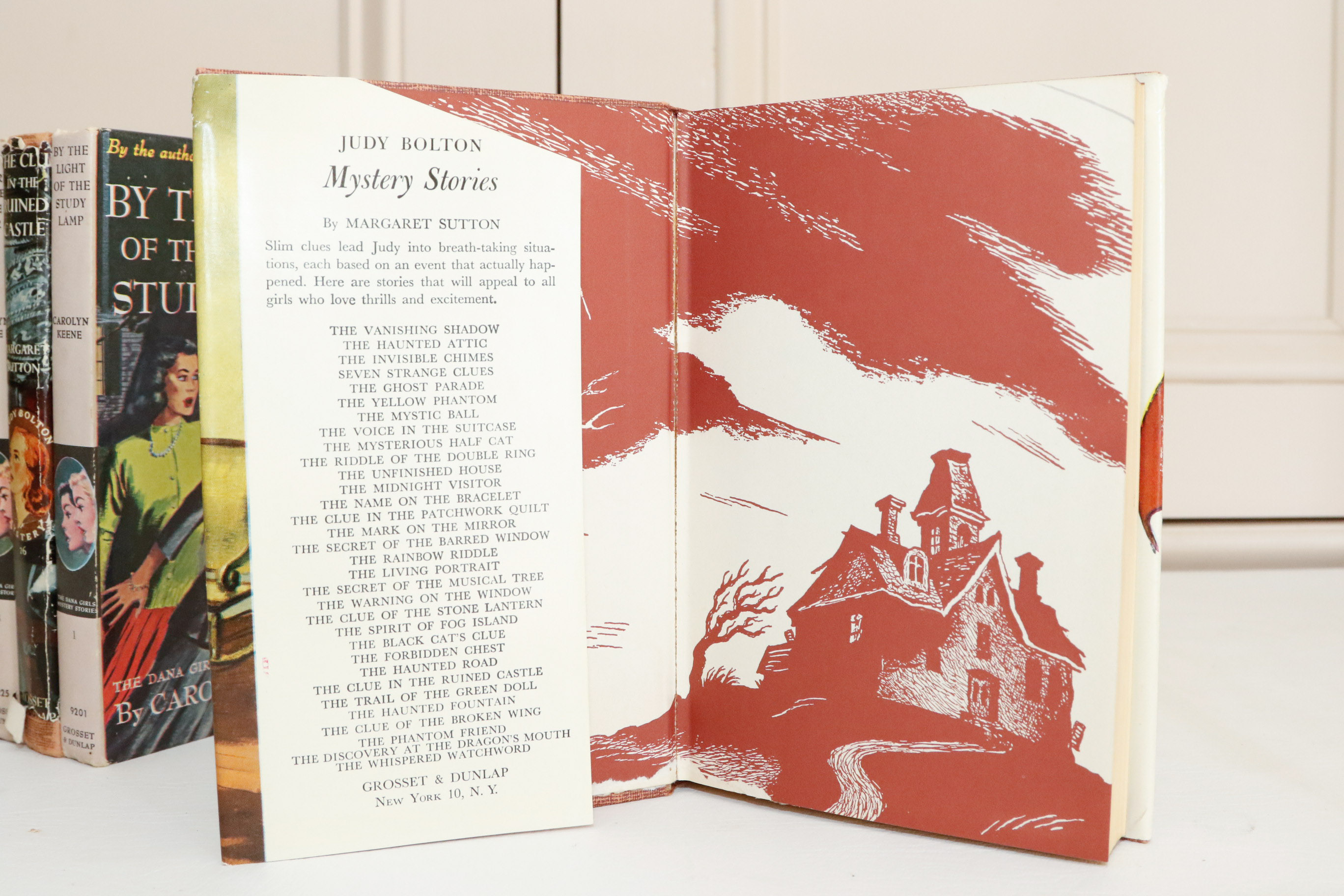 Vintage Books From the Judy Bolton and Dana Girls Mystery Series