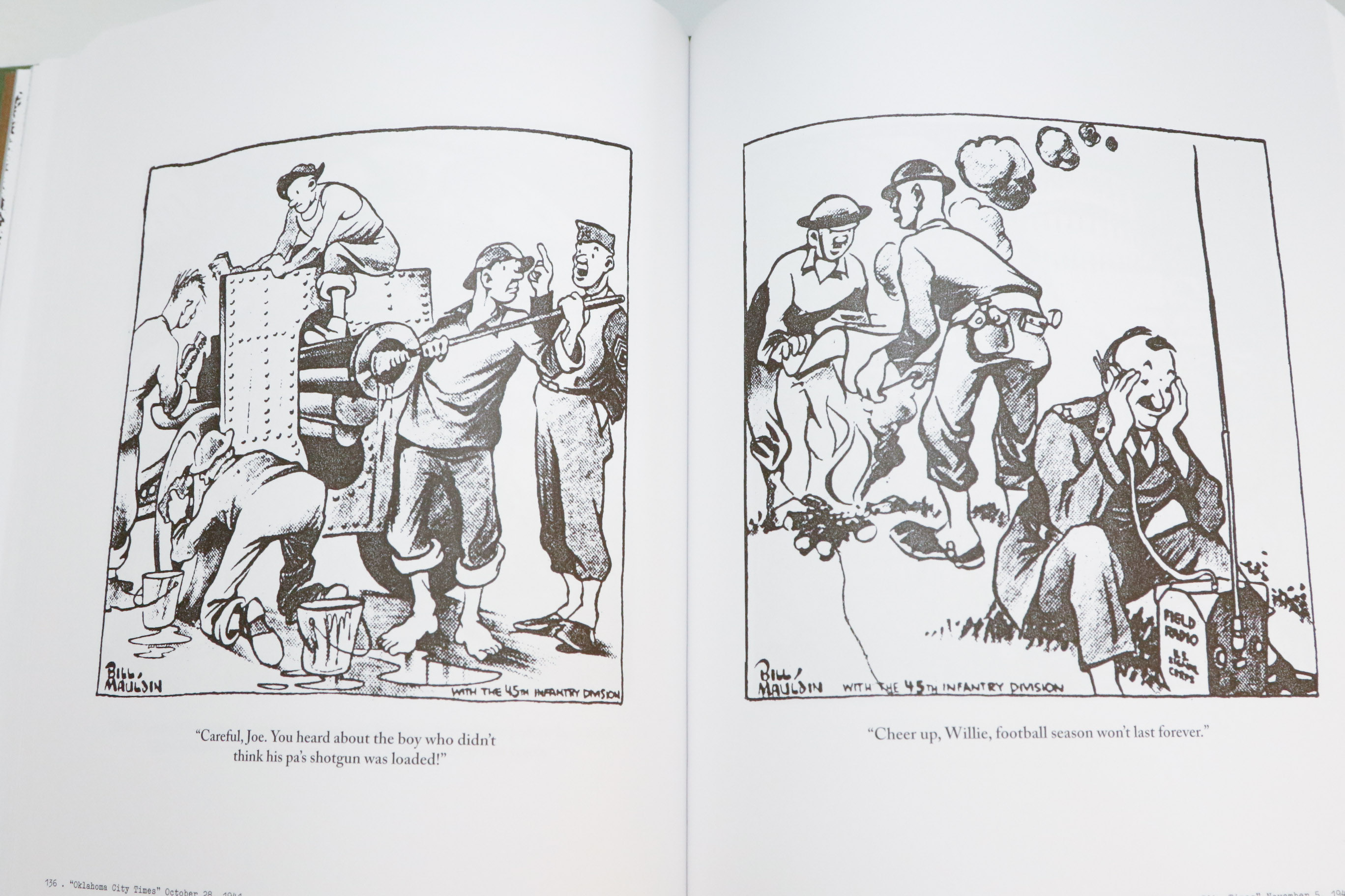 "Willie & Joe:  The WWII Years" By Bill Mauldin