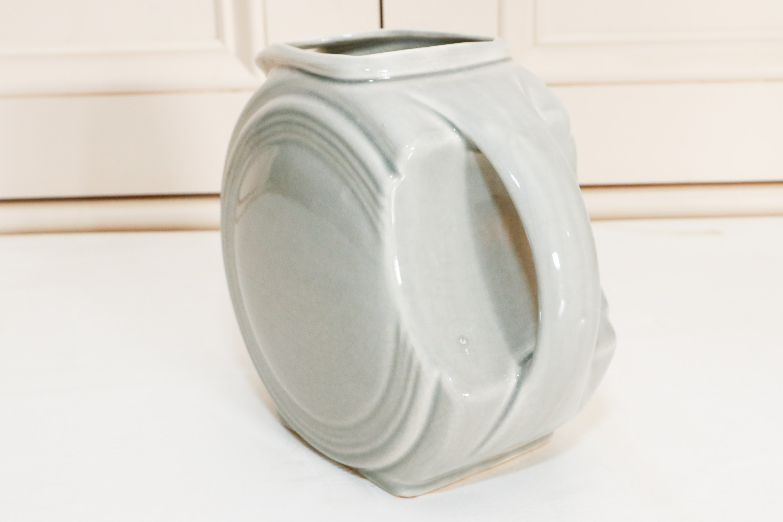 Rare Original 50's Grey Fiestaware Disc Pitcher