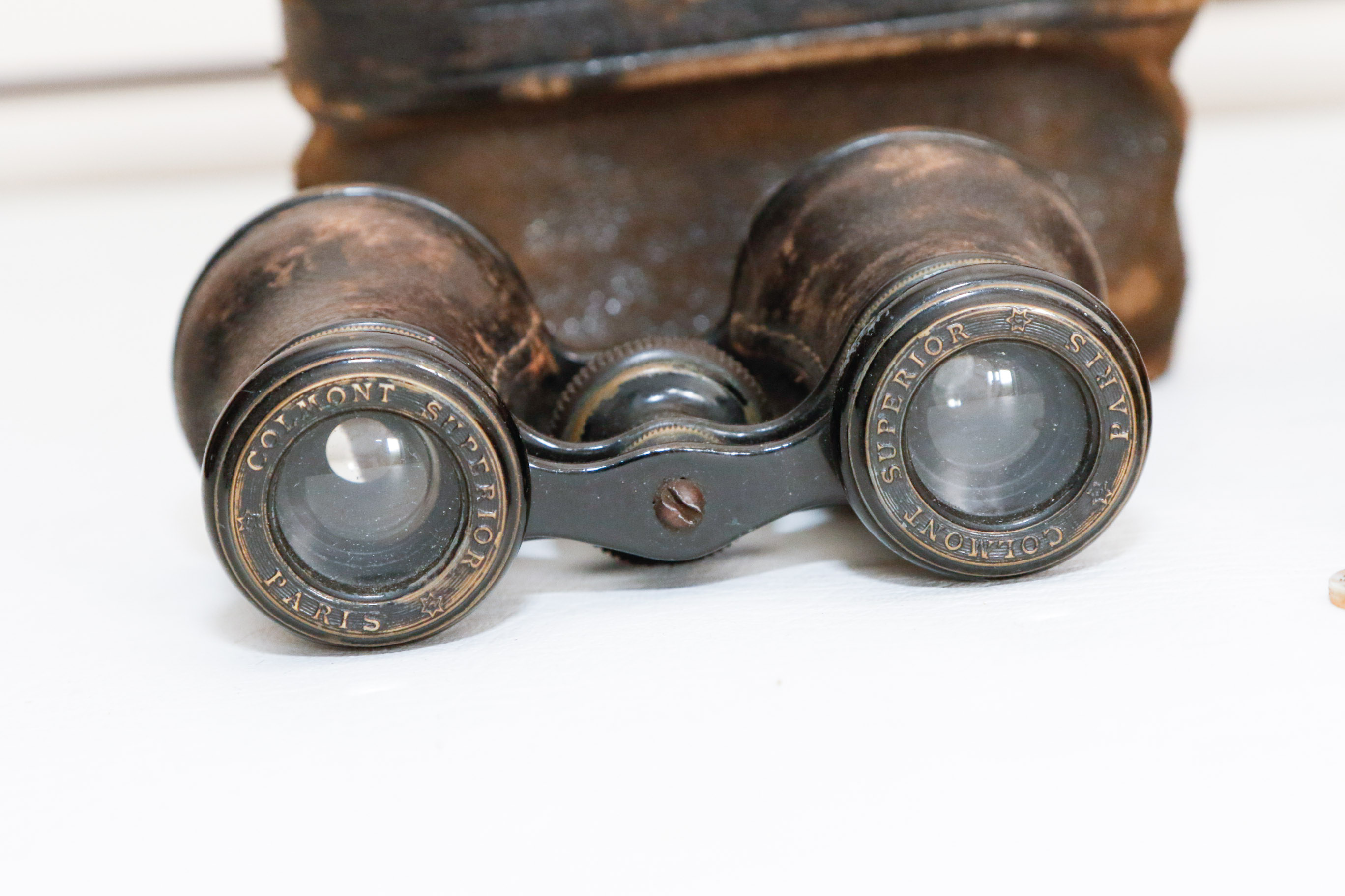 Two Pair of Antique Opera Glasses in Original Cases