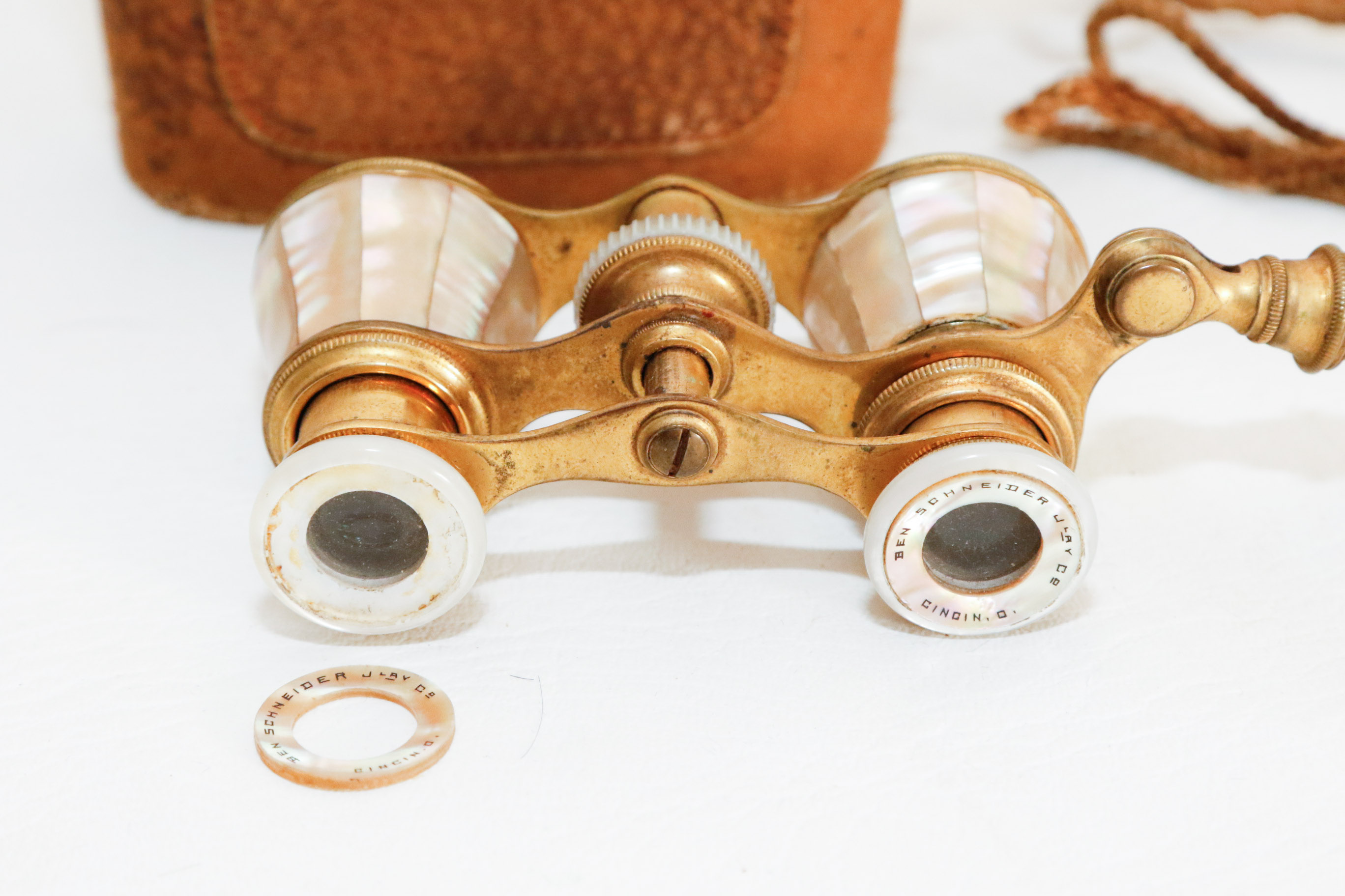 Two Pair of Antique Opera Glasses in Original Cases