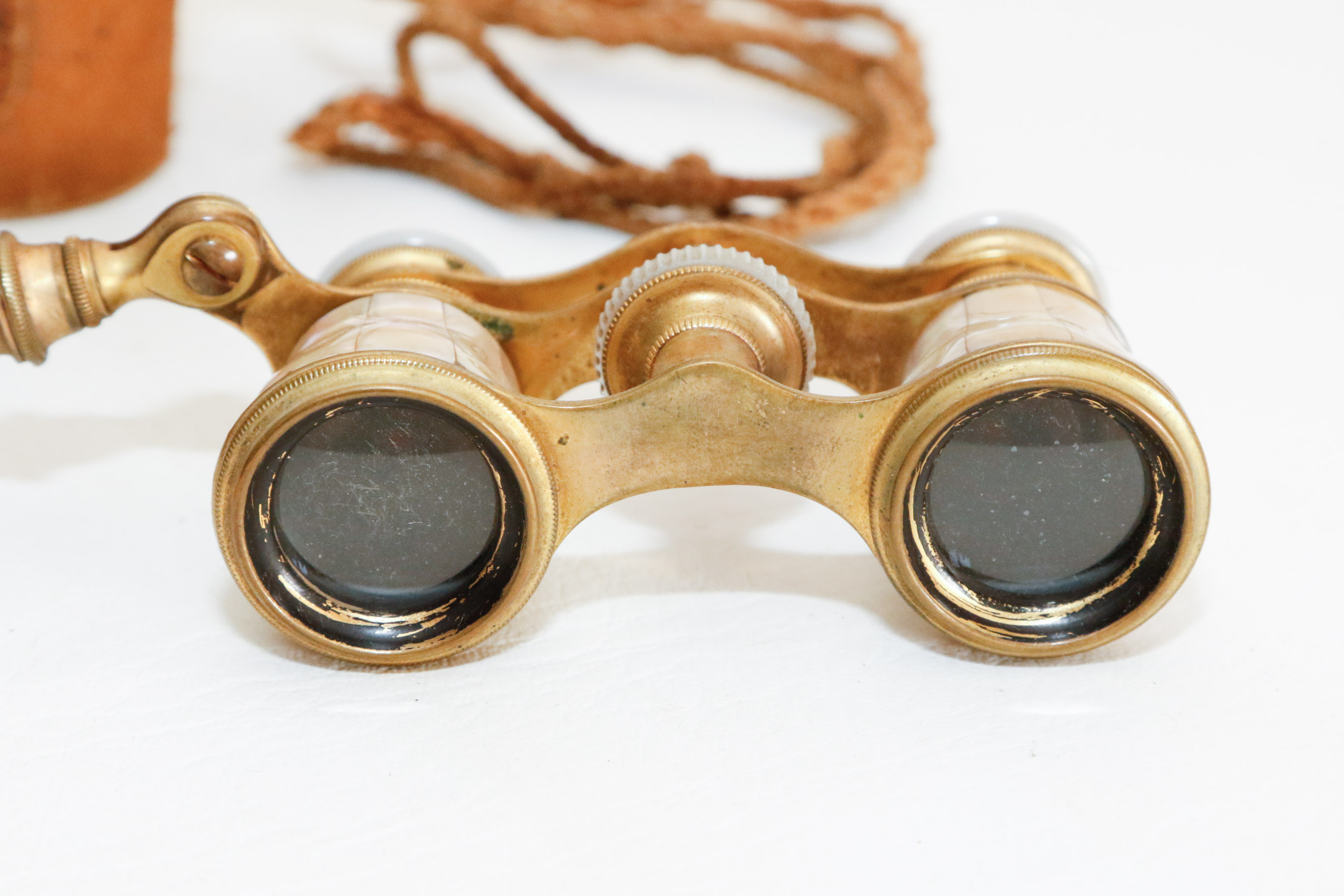 Two Pair of Antique Opera Glasses in Original Cases