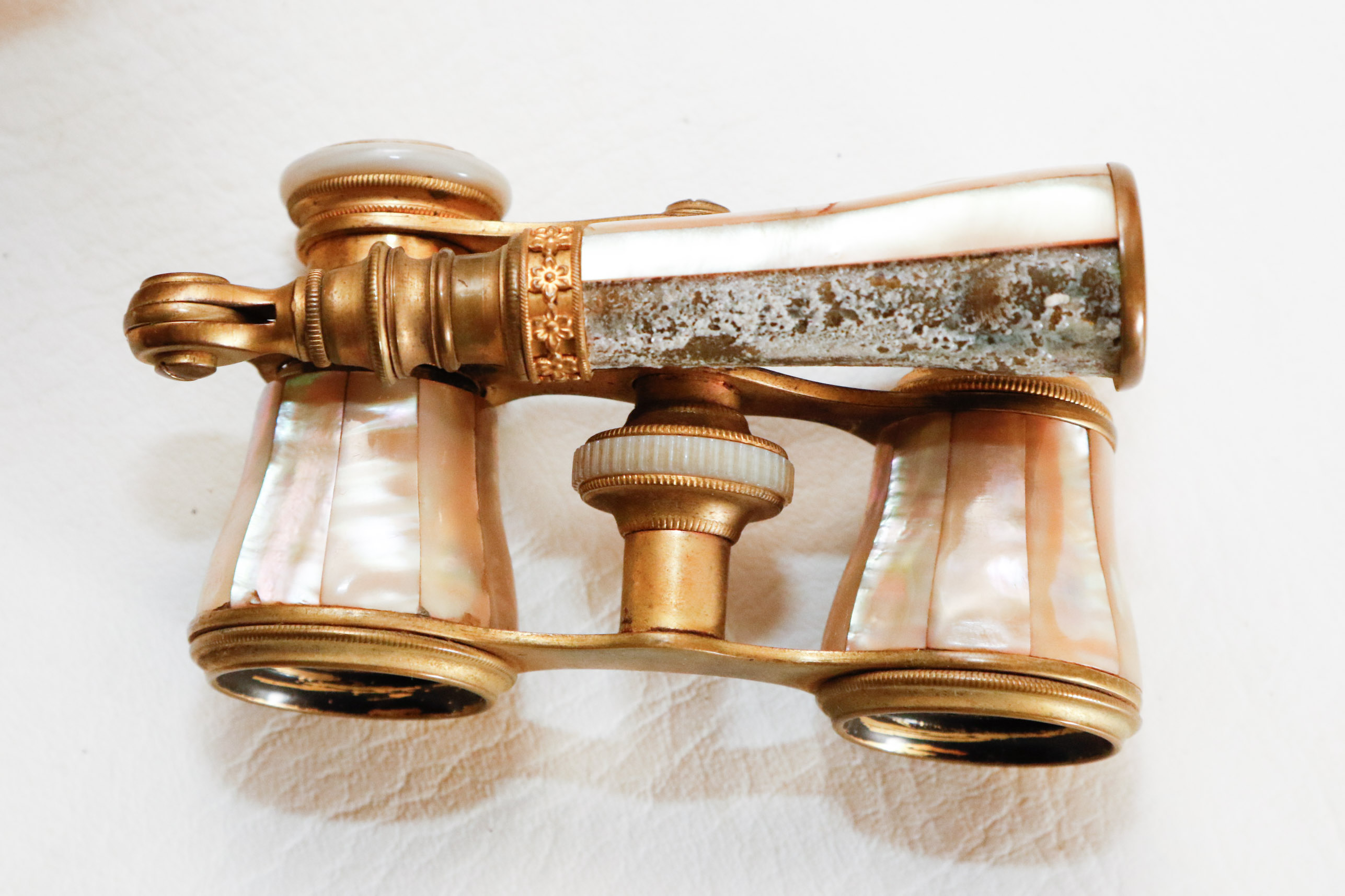 Two Pair of Antique Opera Glasses in Original Cases