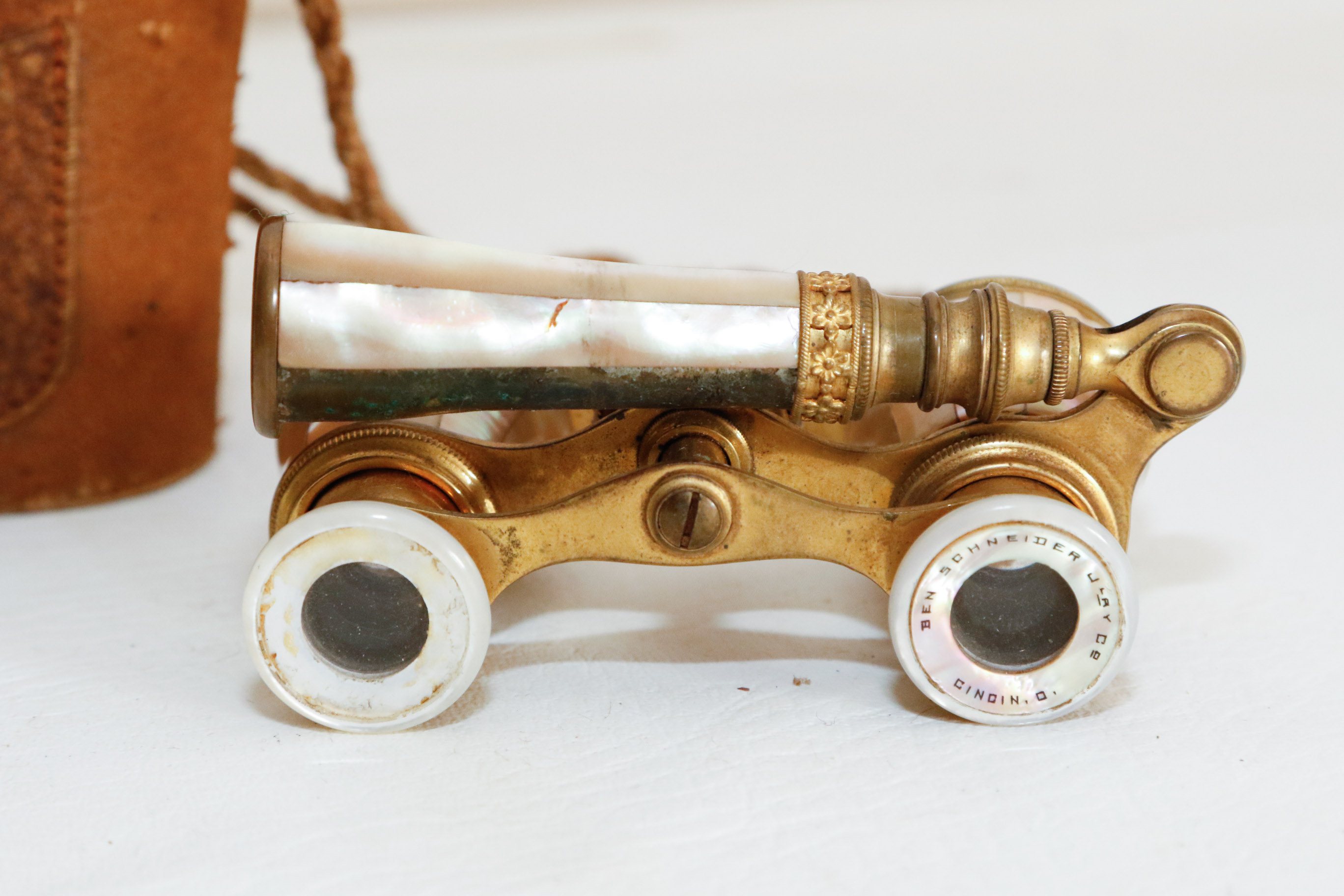 Two Pair of Antique Opera Glasses in Original Cases