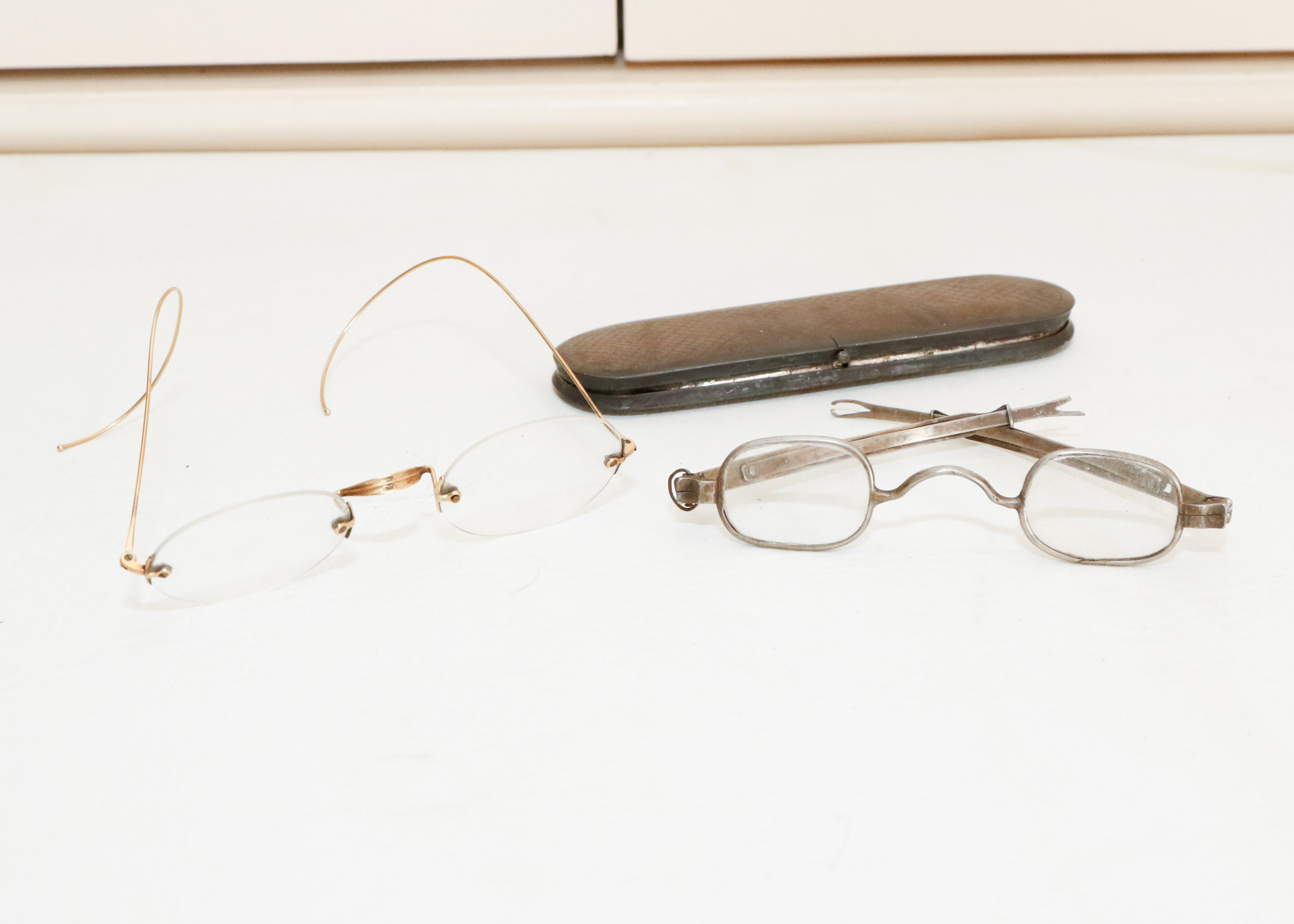 Two Pairs of Antique Spectacles