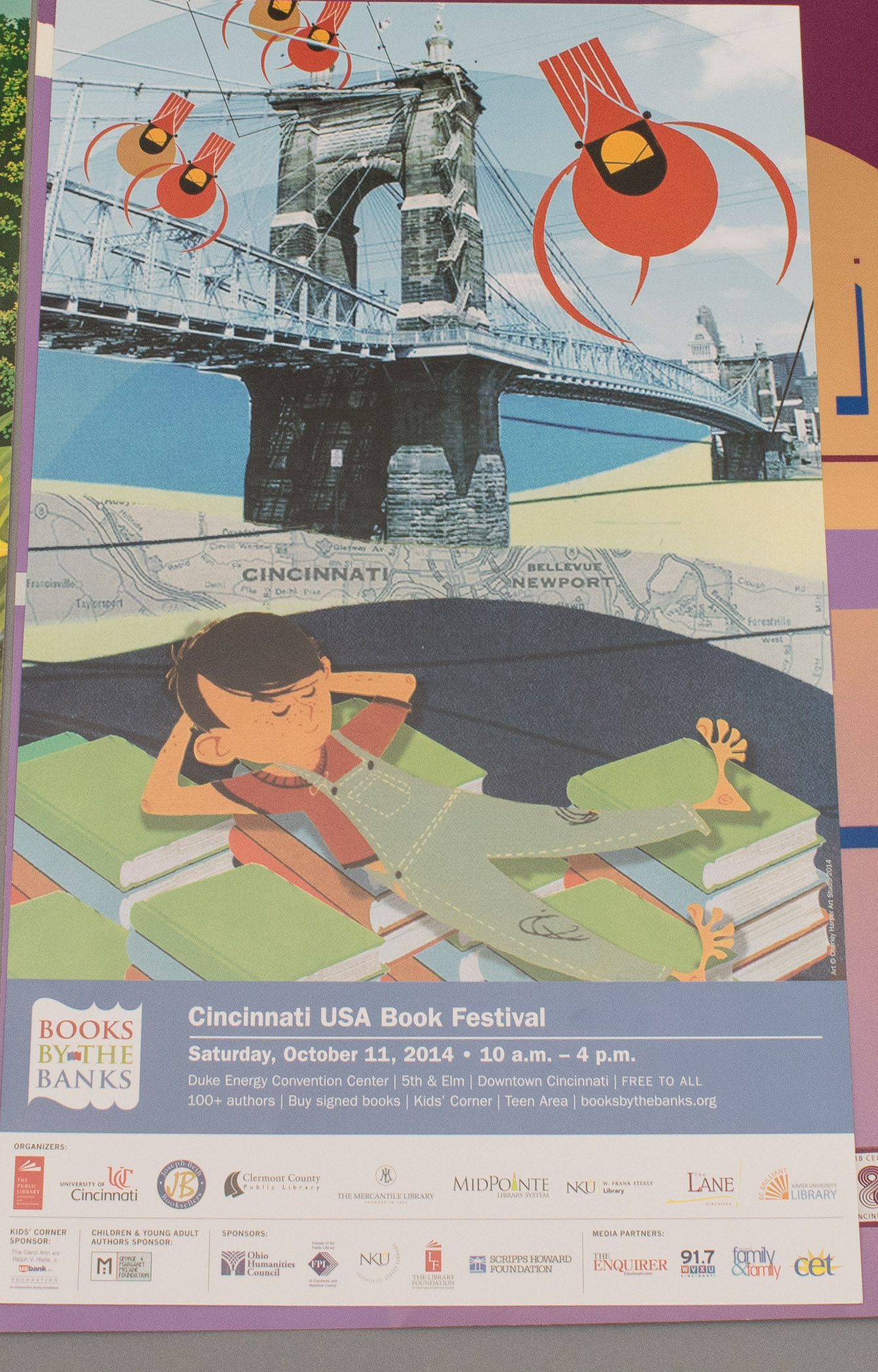 Group of Charley Harper and Cincinnati Posters