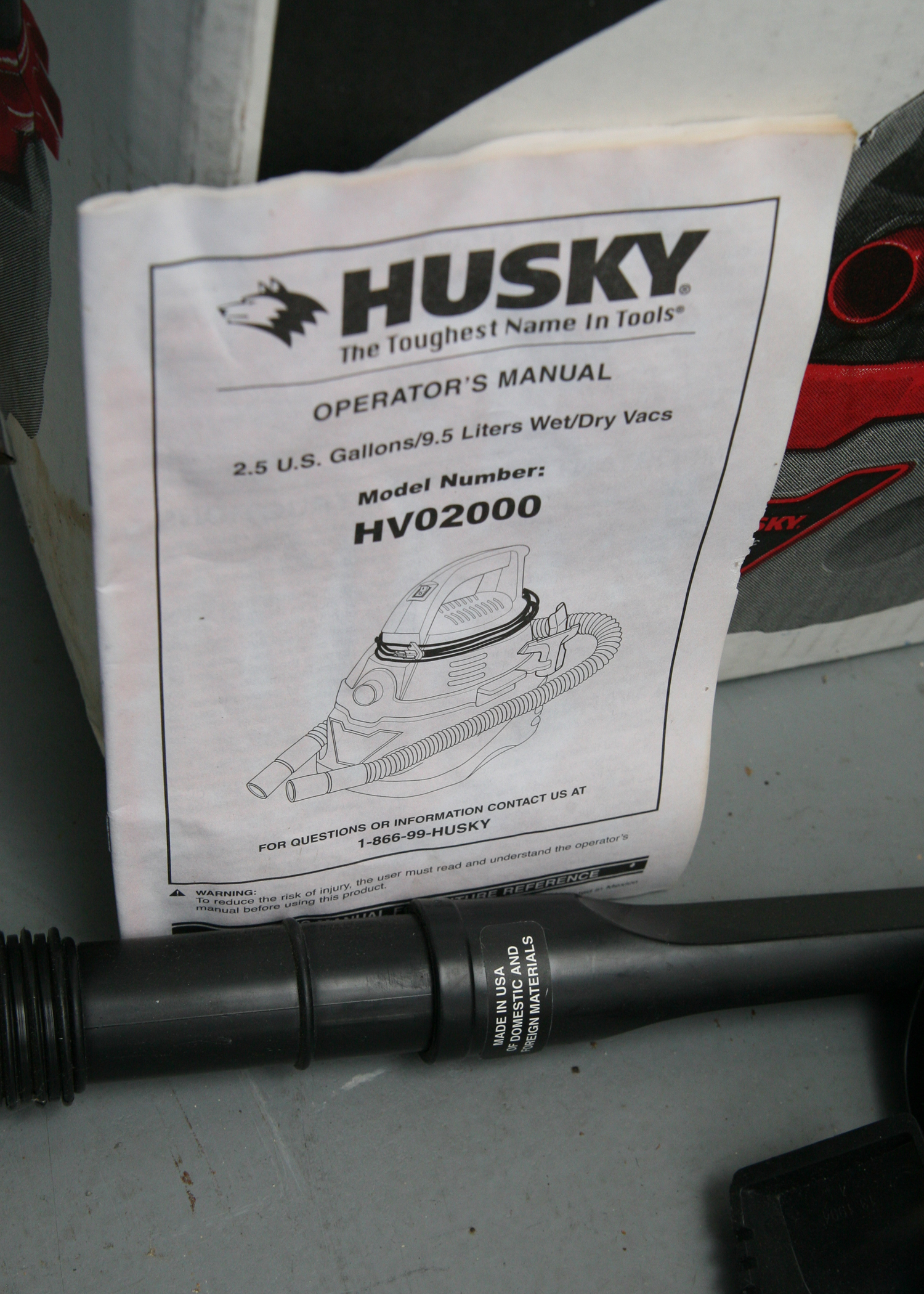Husky Wet/Dry Vacuum