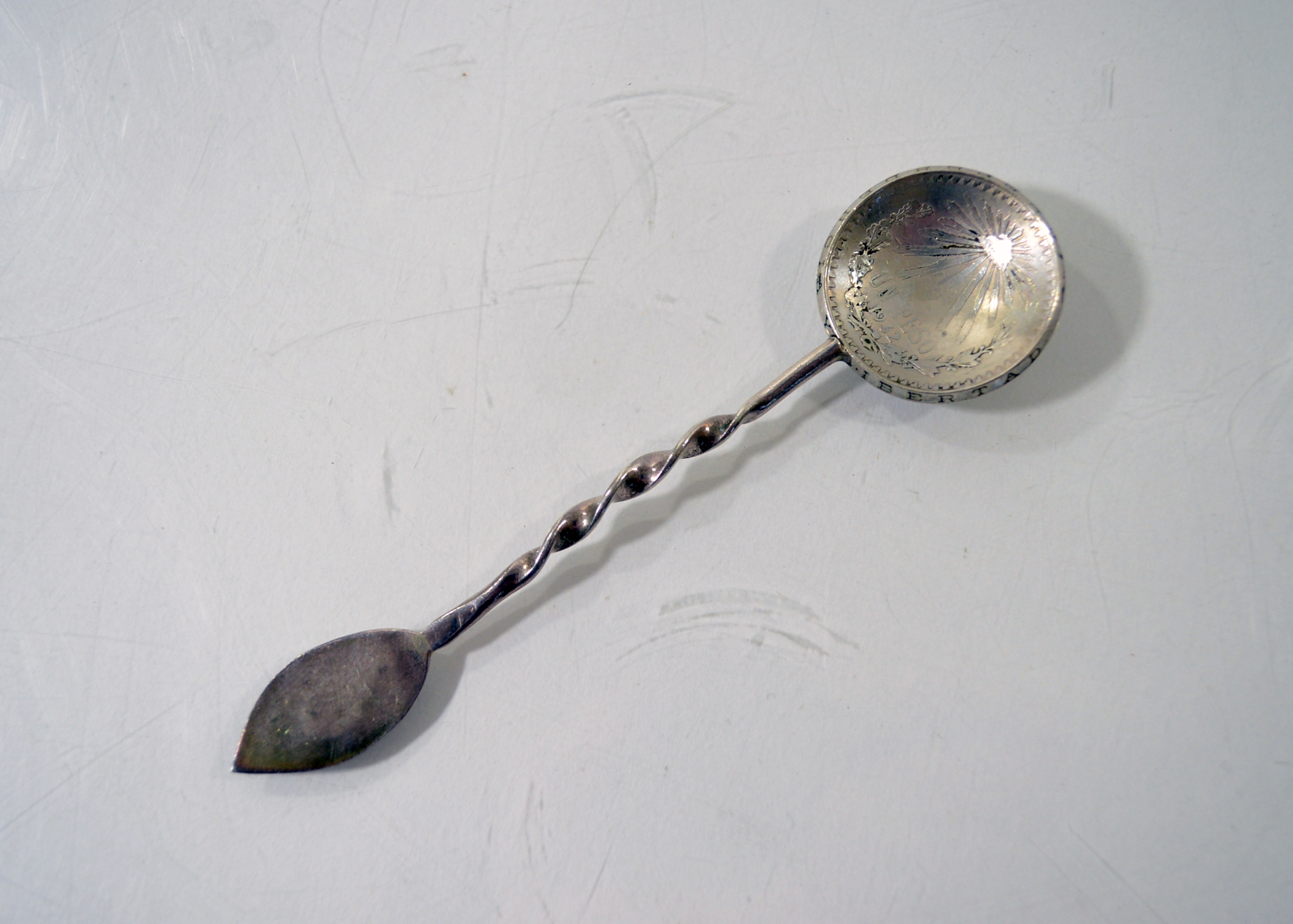 Trio of Mexican Coin Silver Spoons