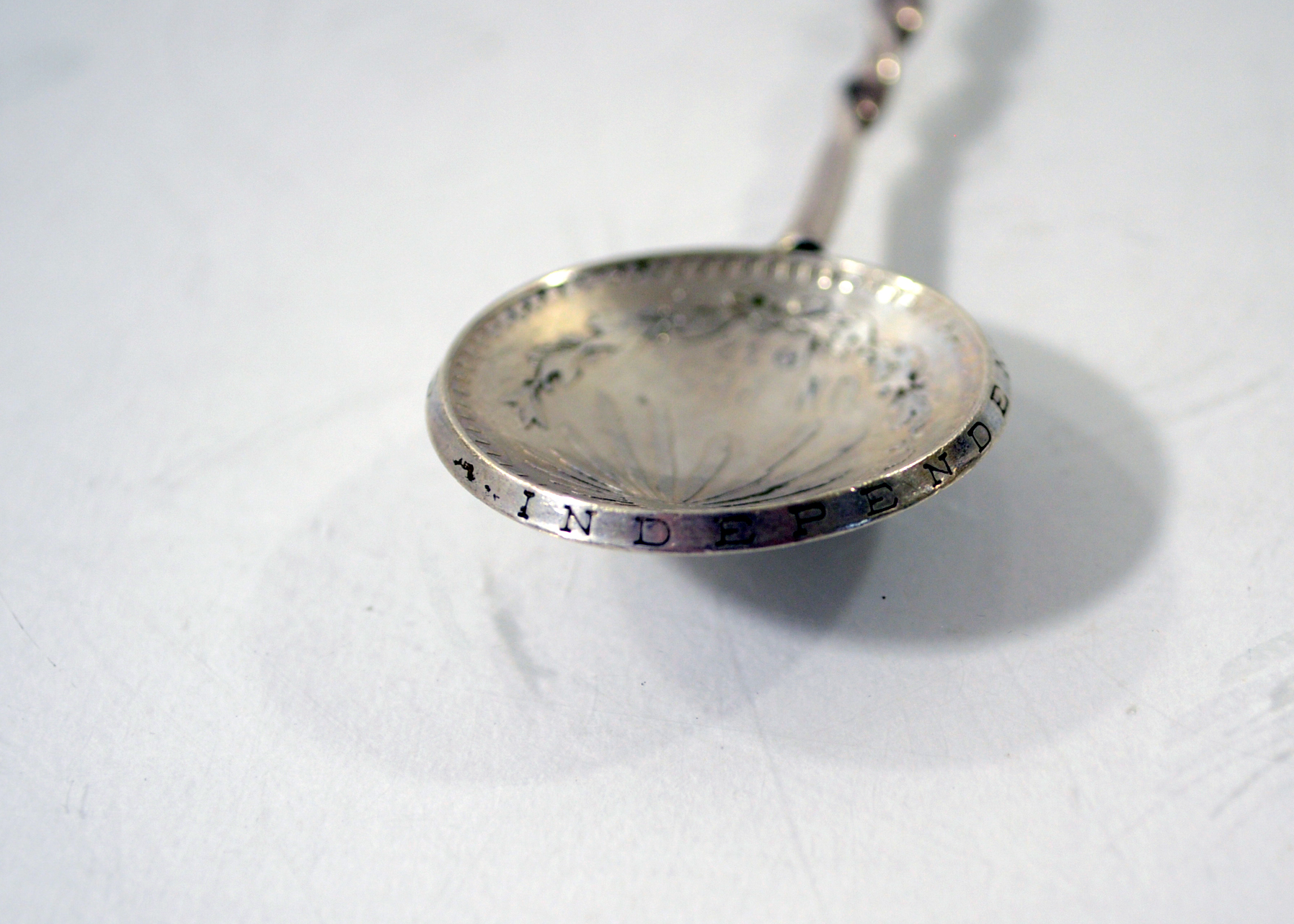 Trio of Mexican Coin Silver Spoons