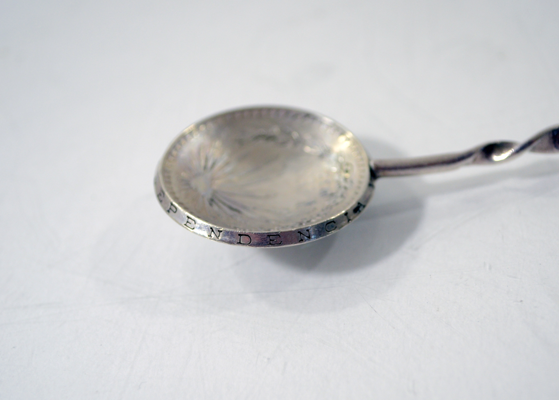 Trio of Mexican Coin Silver Spoons