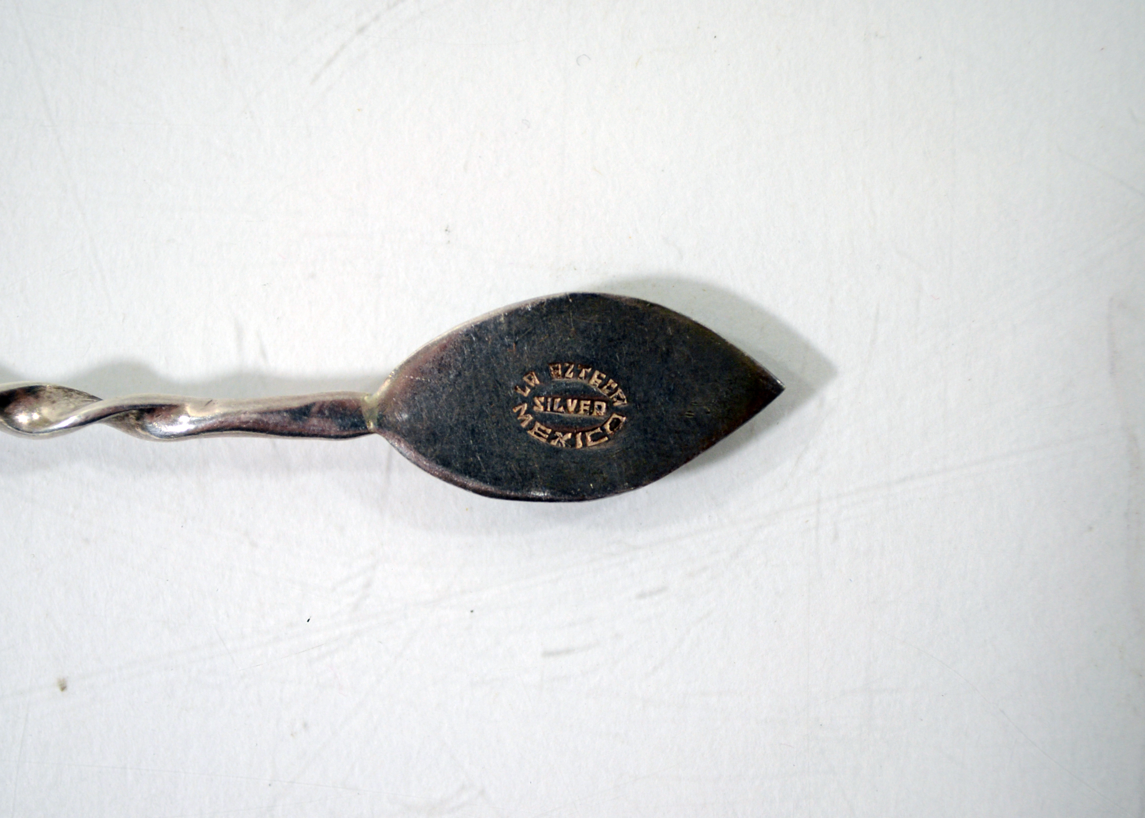 Trio of Mexican Coin Silver Spoons