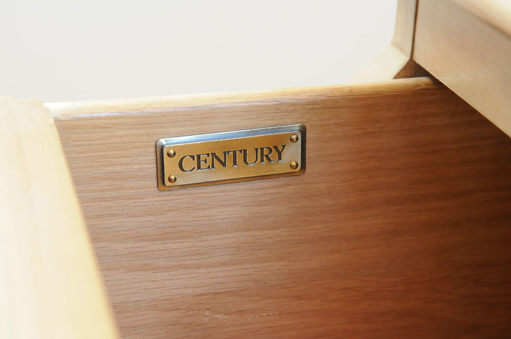 Century Two Drawer Night Stand