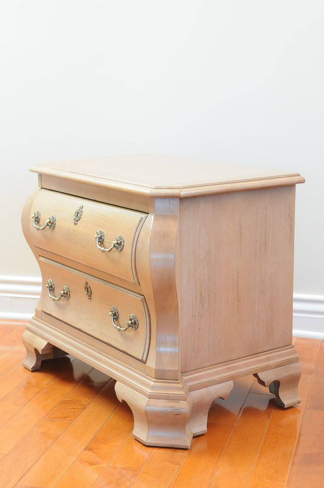 Century Two Drawer Night Stand