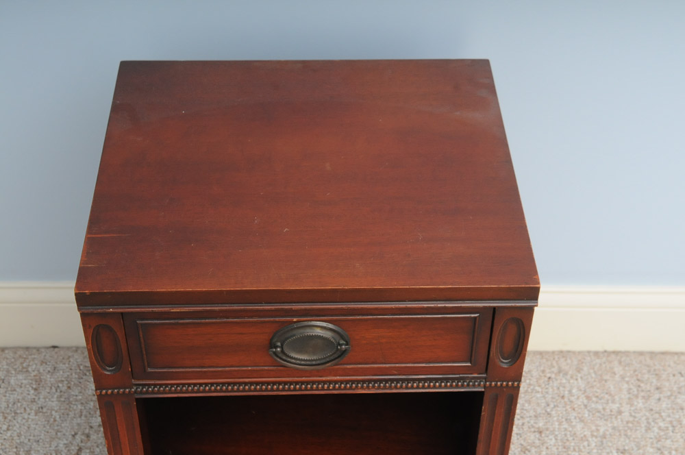 Cherry Wood End Table