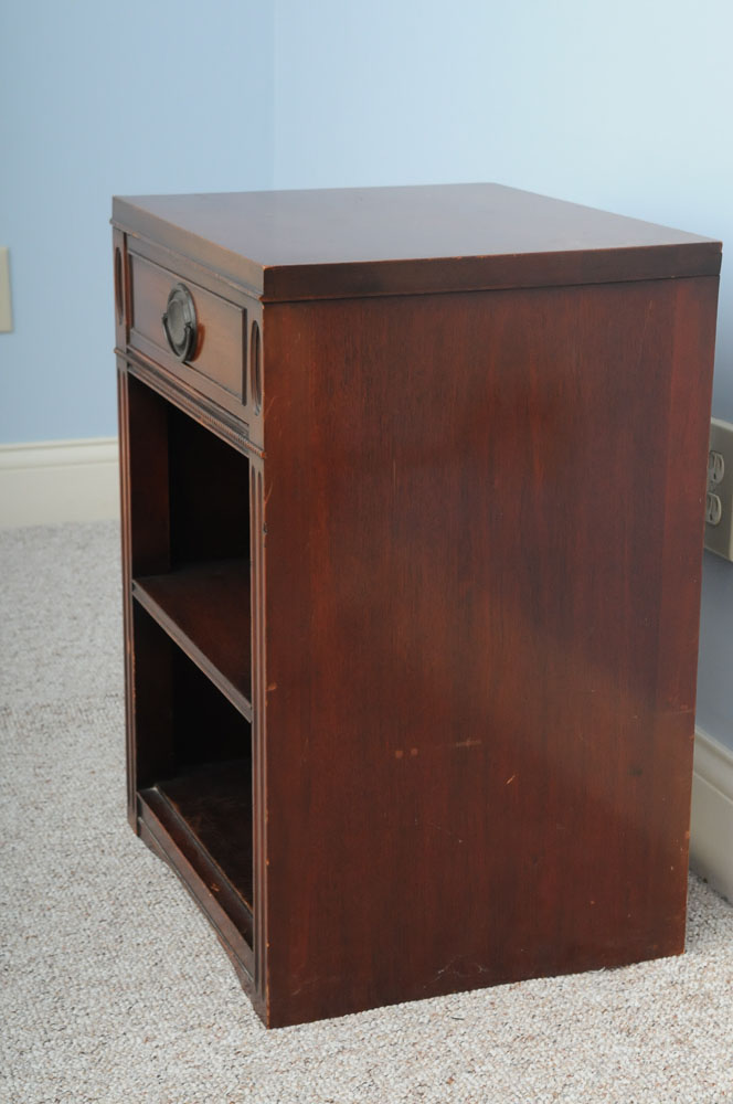 Cherry Wood End Table