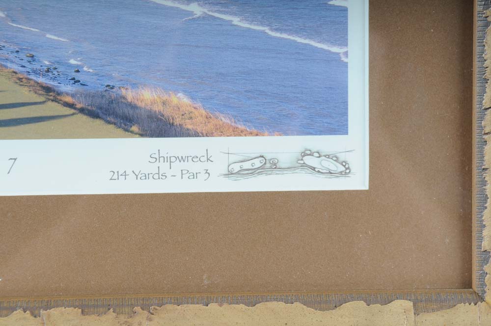 Whistling Straits Course Golf Framed Print