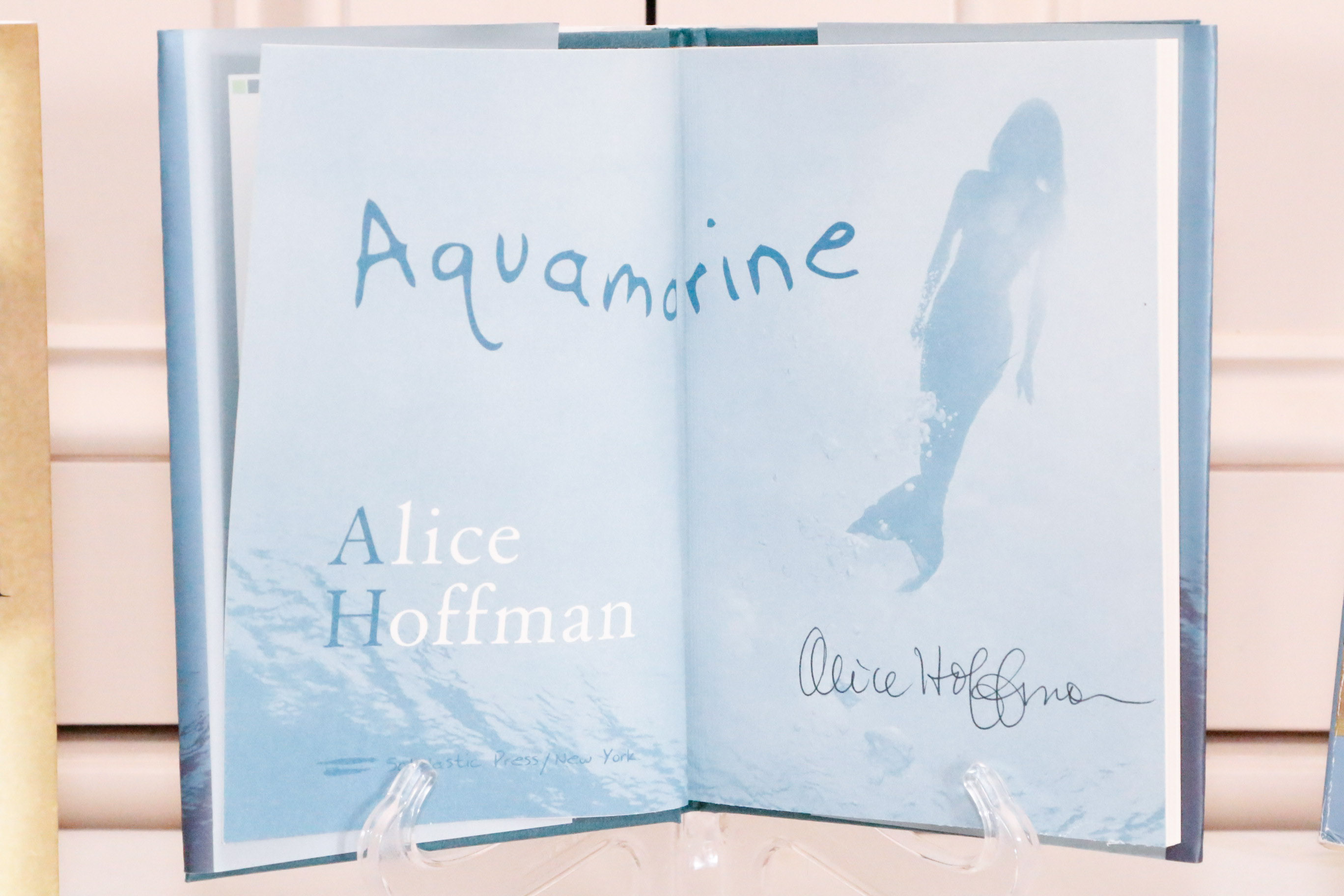 Three Signed Books by Alice Hoffman With 3 Other Hoffman Titles