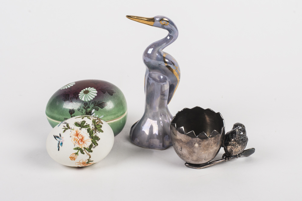 Vintage Bird Themed Figures