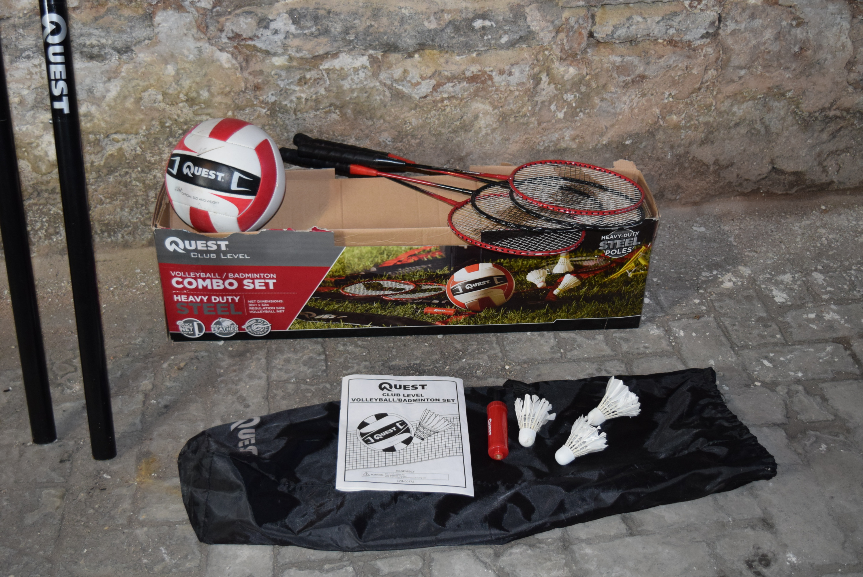 Quest Volleyball and Badmitton Set