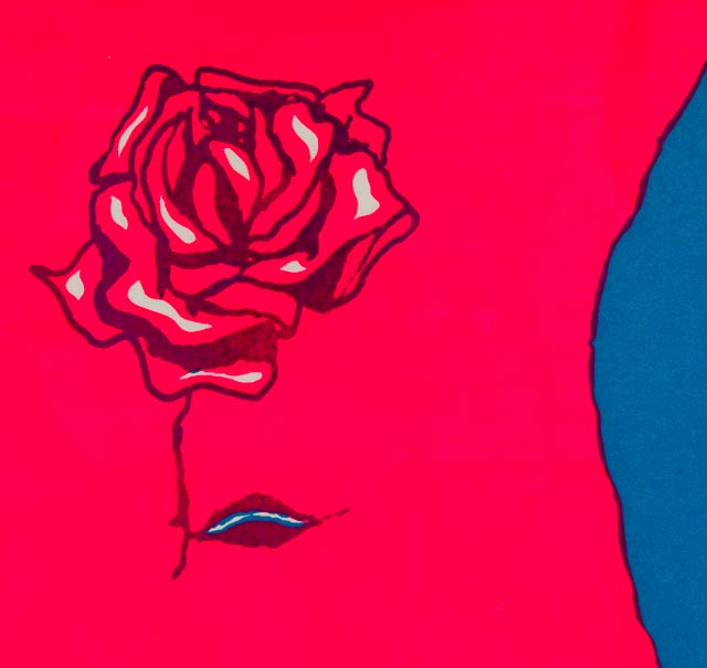 Set of Four Vintage Black Light Posters of The Beatles '67