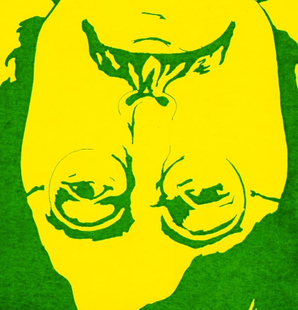 Set of Four Vintage Black Light Posters of The Beatles '67