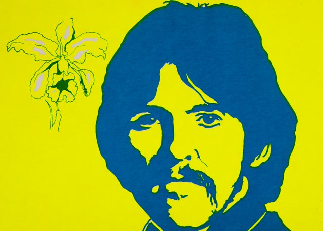 Set of Four Vintage Black Light Posters of The Beatles '67