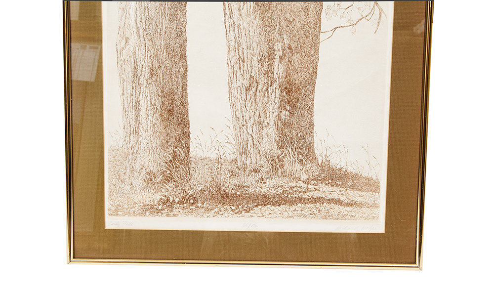 Michael Volpe "Early Fall"  Etching