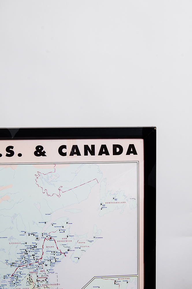 "Pulp & Paper Mills in the U.S. and Canada" Map