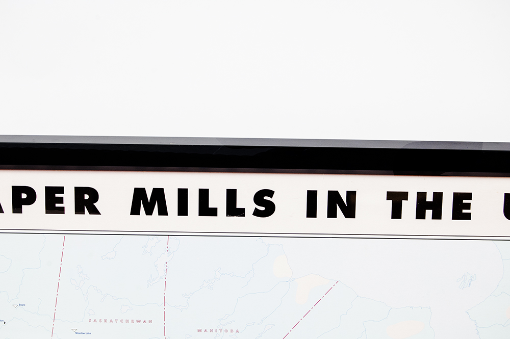 "Pulp & Paper Mills in the U.S. and Canada" Map