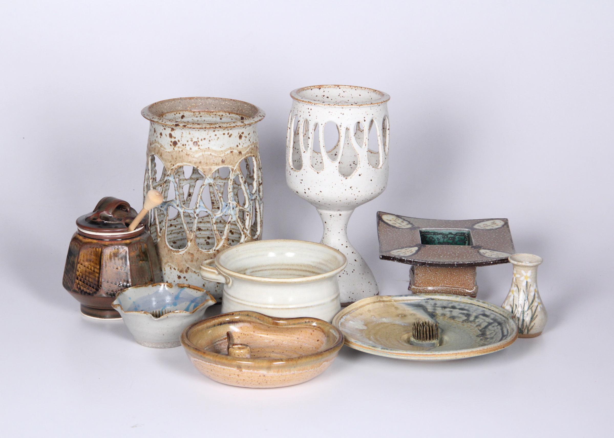 Collection of Earthenware Pottery