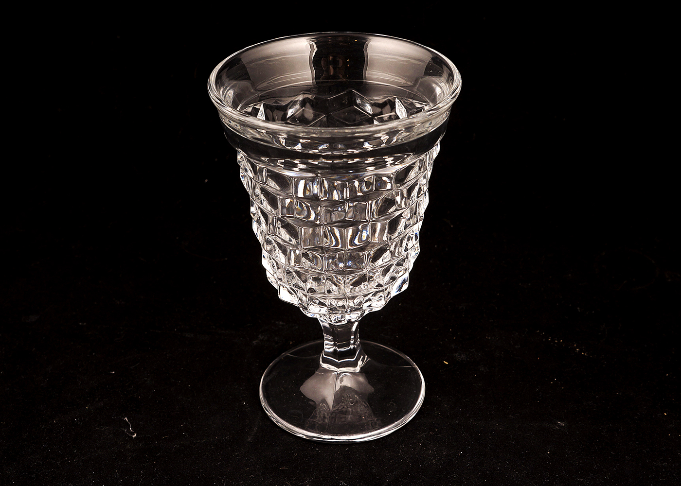 Fostoria "American" Pattern Bordeaux Wine Glasses