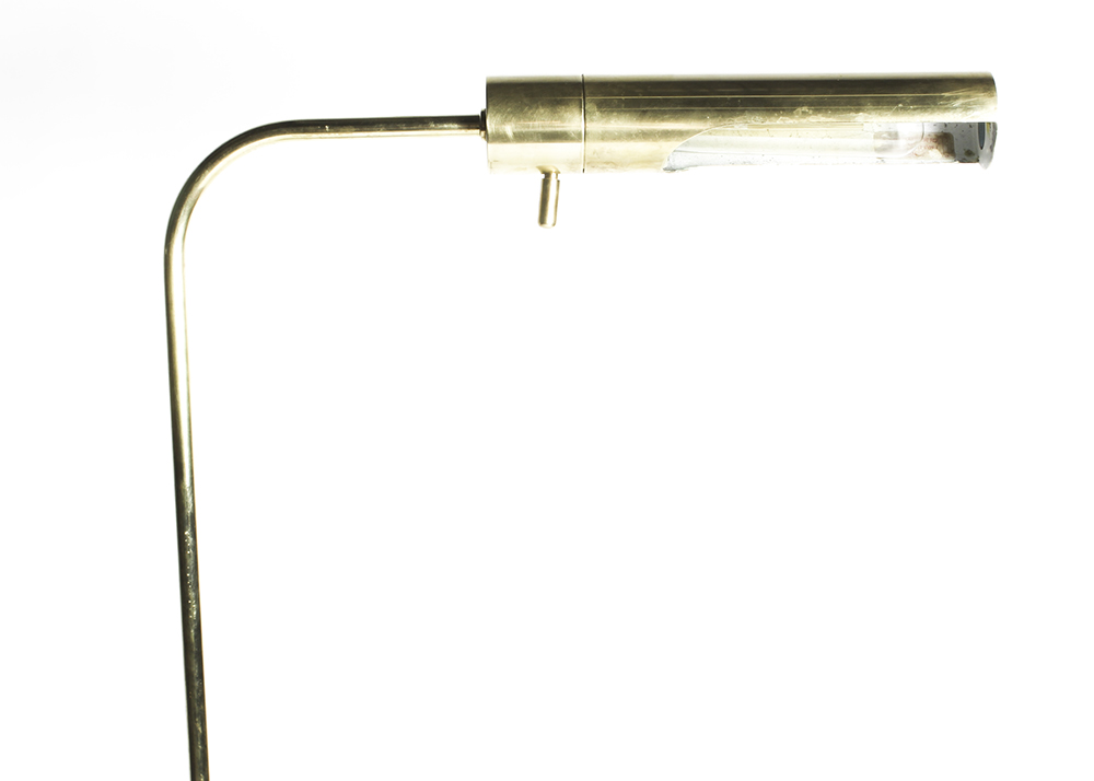 Vintage Mid-Century Frederic Cooper Brass Adjustable Floor Lamp