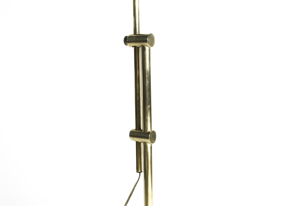 Vintage Mid-Century Frederic Cooper Brass Adjustable Floor Lamp