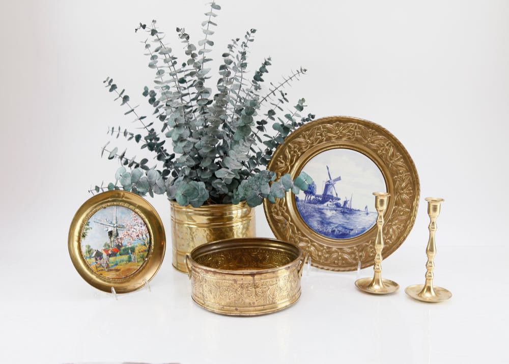 Collection of Brass Decor