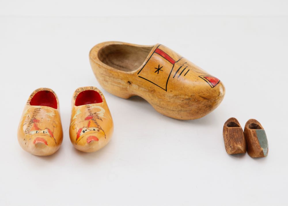 Five Wooden Shoes