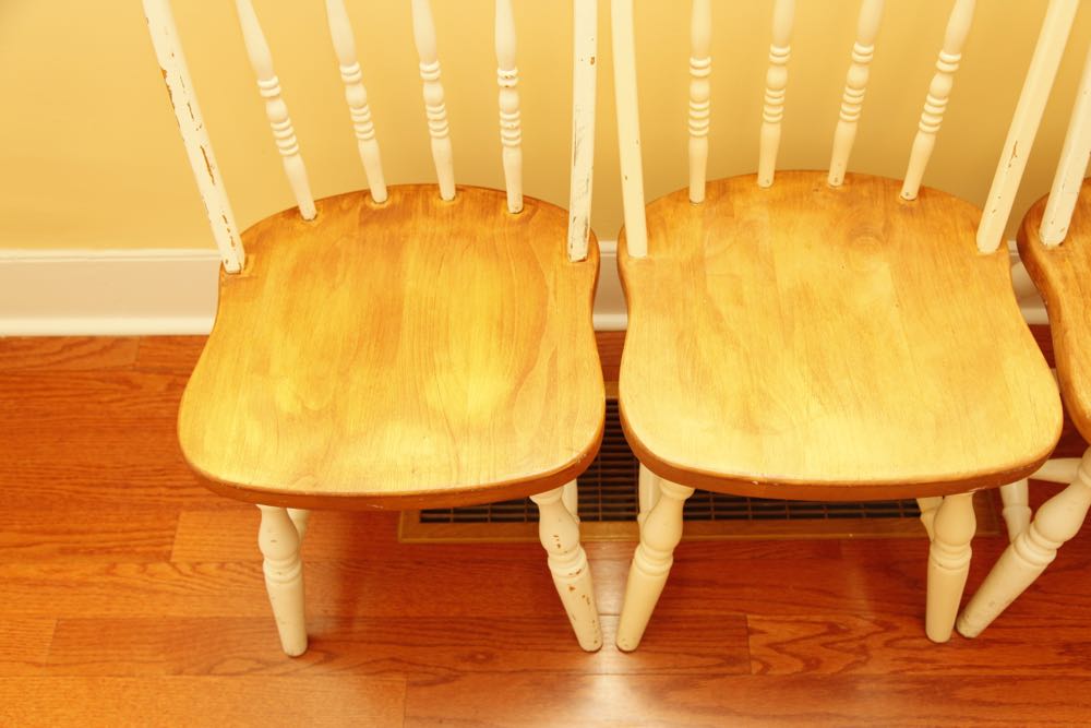 Set of Four Windsor Style Chairs
