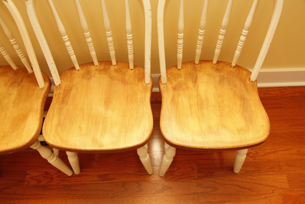 Set of Four Windsor Style Chairs